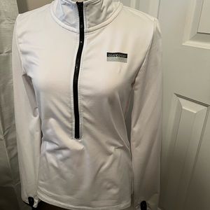 Athletic half zip shirt
